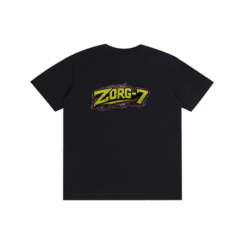 AURA HEAVY Pure Cotton Unisex T-Shirt, 260 GSM heavyweight streetwear tee with ribbed collar, colorway 1