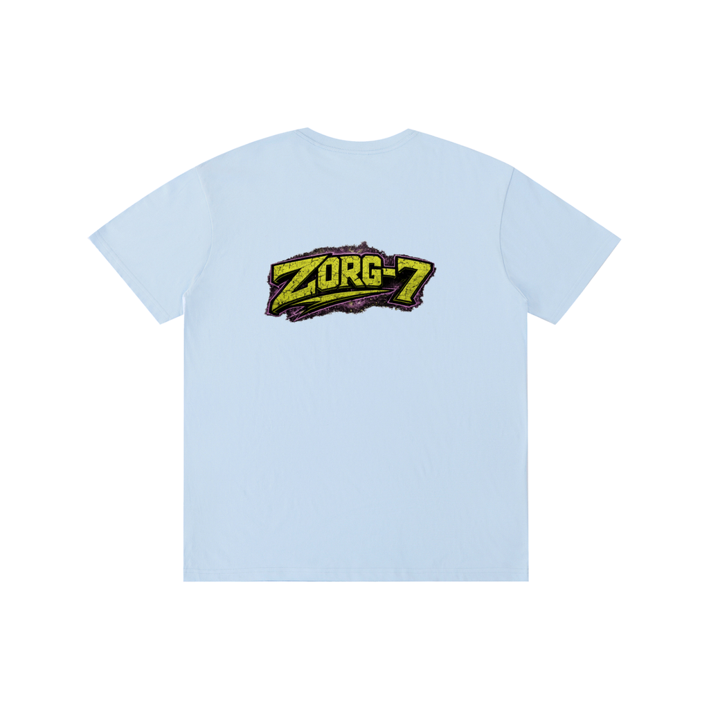 AURA HEAVY Pure Cotton Unisex T-Shirt, 260 GSM heavyweight streetwear tee with ribbed collar, colorway 14