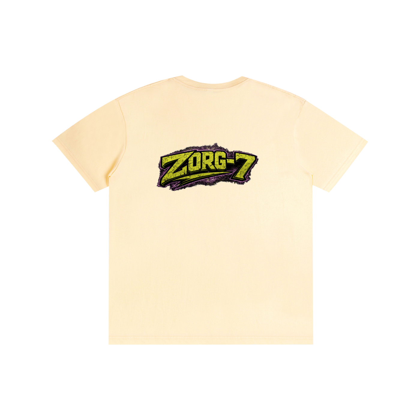 AURA HEAVY Pure Cotton Unisex T-Shirt, 260 GSM heavyweight streetwear tee with ribbed collar, colorway 12