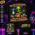 Alien Life Trio bundle - Take Me To Your Snack Cupboard tee
