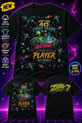 HEAVY SAUCE™ | I Didn't Come 40 Light Years To Be Average — Intergalactic Player All-Over-Print Tee