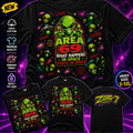 HEAVY SAUCE™ | Out Of This World And Still The Baddest One In The Room — Alien Royalty All-Over-Print Tee