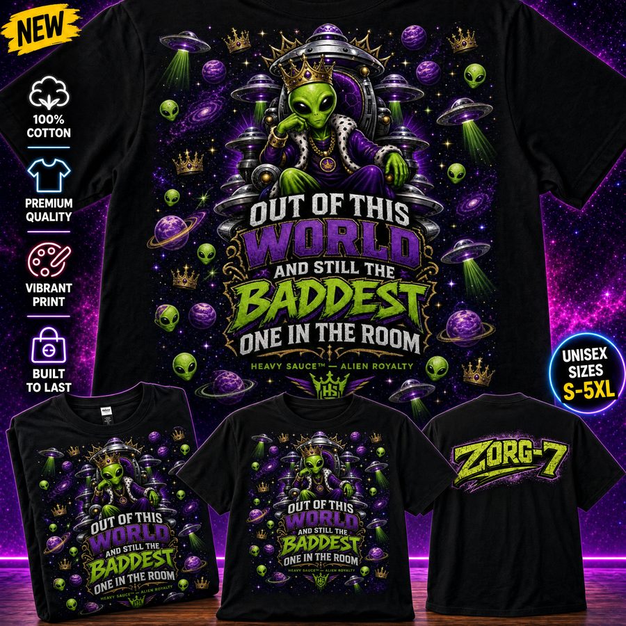 18+ Trio bundle - Area 69 all-over-print tee