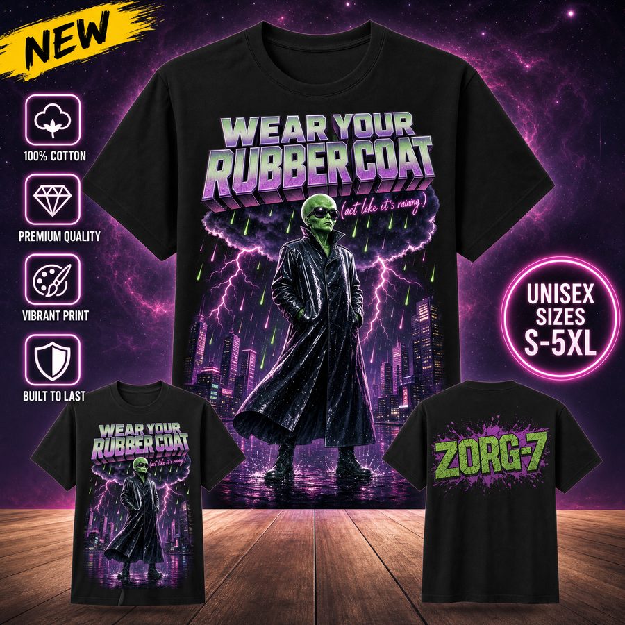 18+ Trio bundle - Wear Your Rubber Coat tee