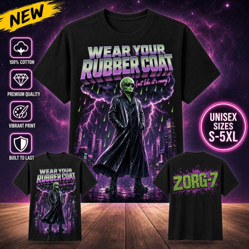 18+ Trio bundle - Wear Your Rubber Coat tee